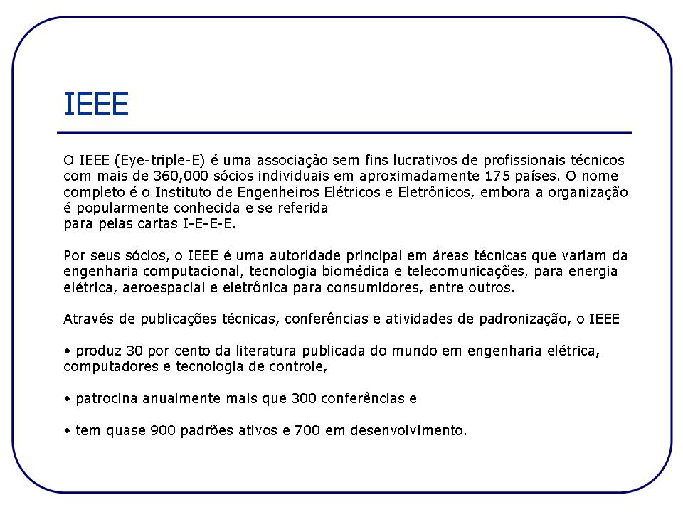 IEEE Networking