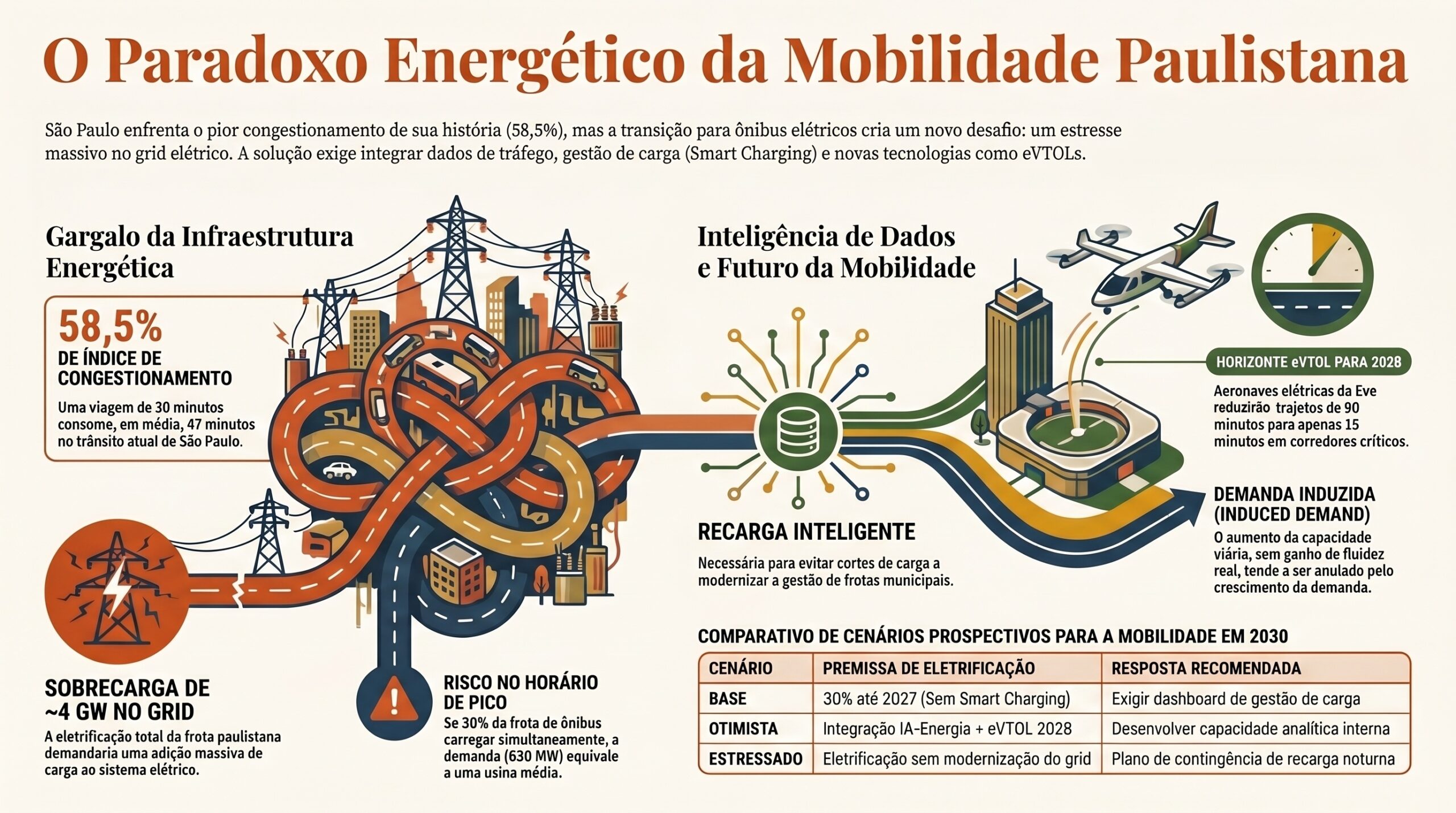 O Paradoxo Energético da Mobilidade Paulistana